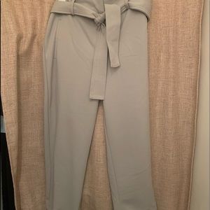 Women’s dress pants , cropped tie waist